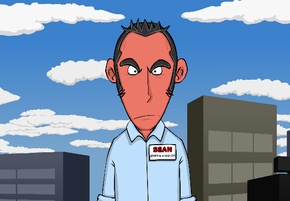 Sean angry