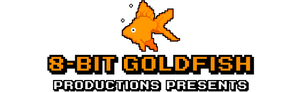 8-Bit Goldfish Banner